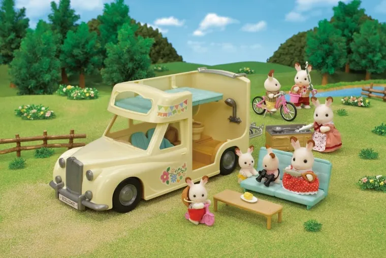 Sylvanian Families, samochód kempingowy, 5454