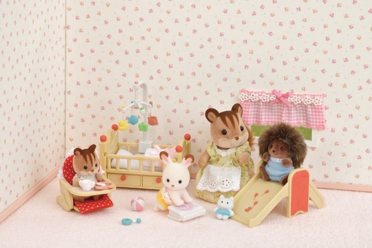 Sylvanian Families, zestaw do pokoju dziecinnego, zestaw z figurką, 5436