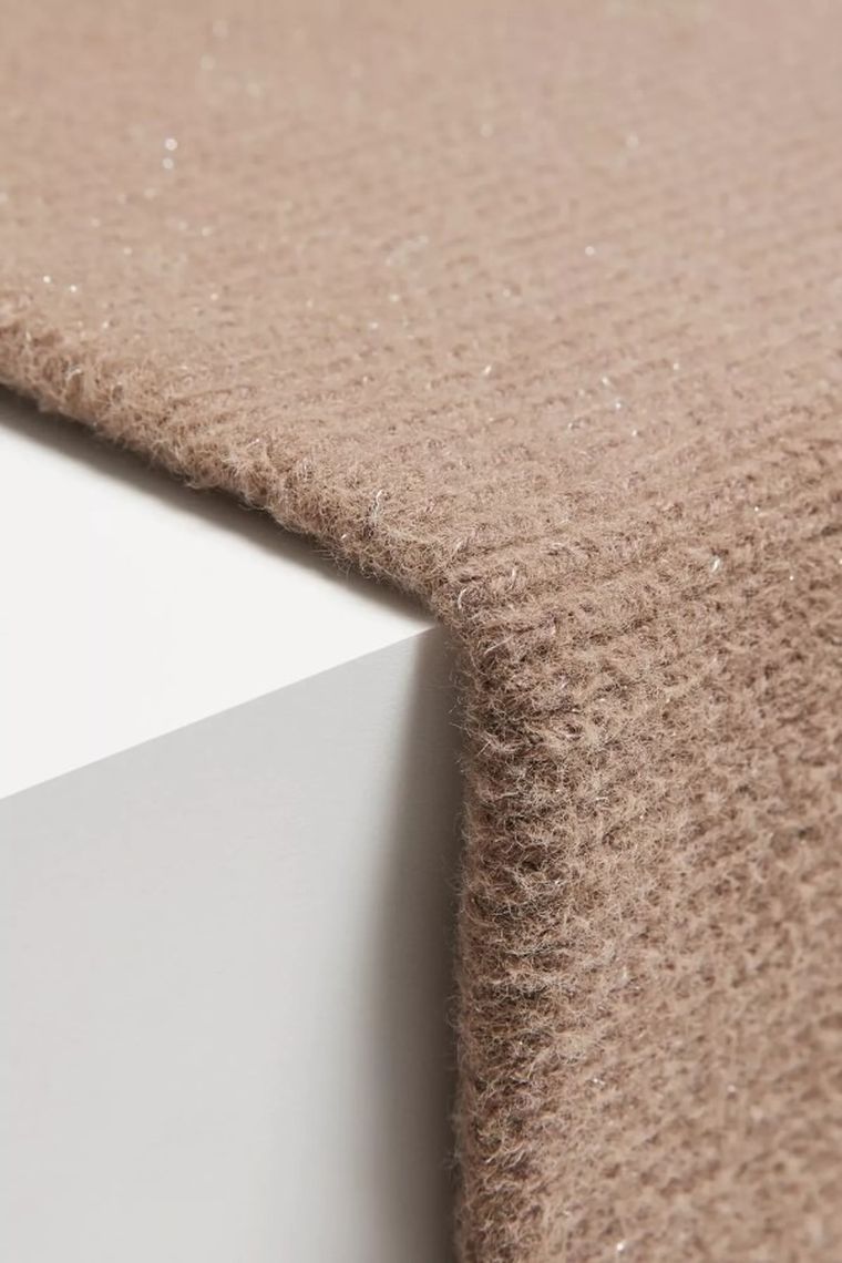 Szalik damski, beżowy, Moodo