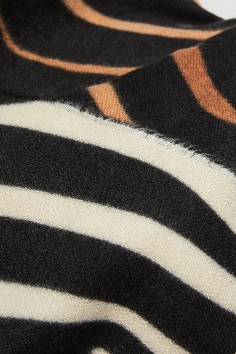 Szalik damski, beżowy, Moodo