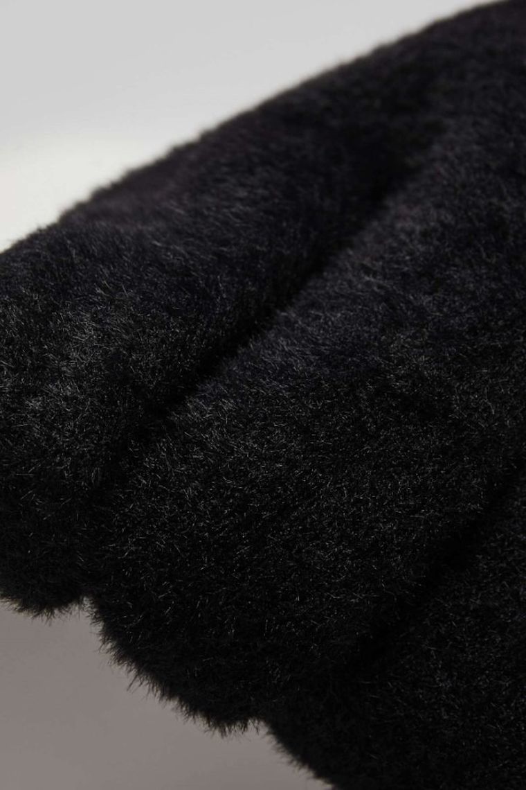 Szalik damski, czarny, Moodo