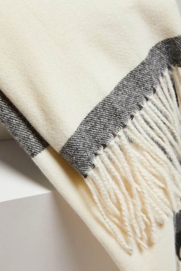 Szalik damski, czarny, Moodo