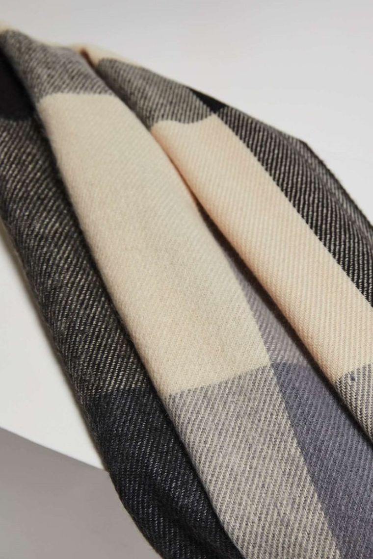 Szalik damski, niebieski, Moodo