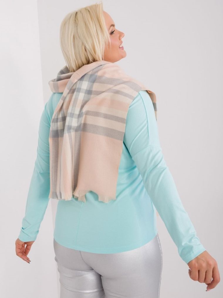 Szalik damski, różowy, Italy Moda