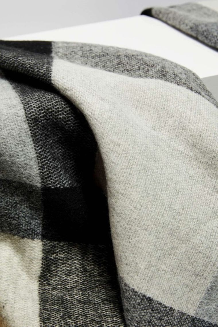 Szalik damski, szary, Moodo