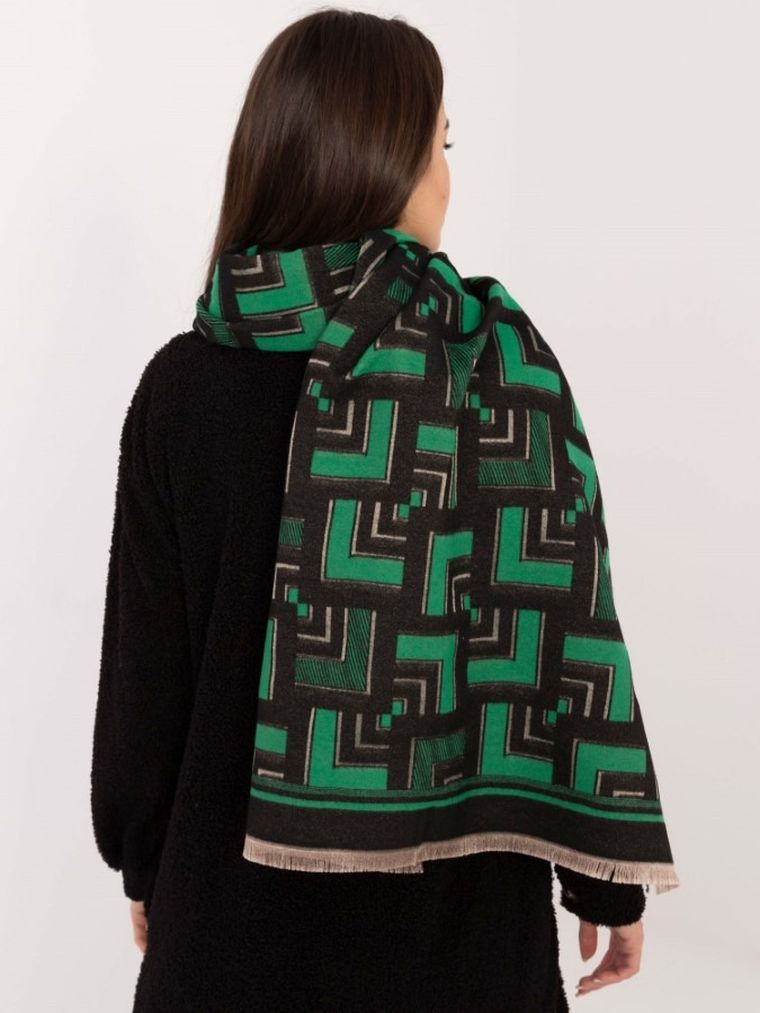 Szalik damski z wełną, mix, Italy Moda