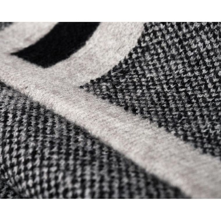 Szalik męski, szary, Peterson