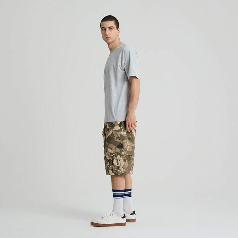 Szary t-shirt basic NOWEAR