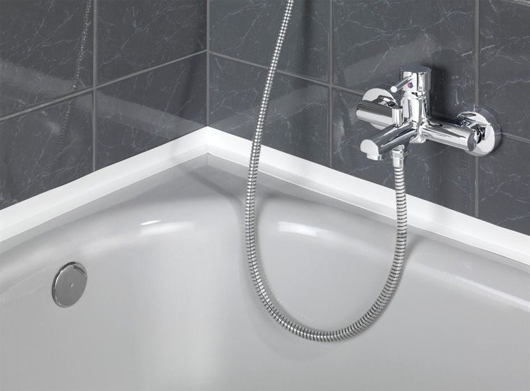 Szeroka taśma uszczelniająca do brodzika, 3,5 mx5 cm