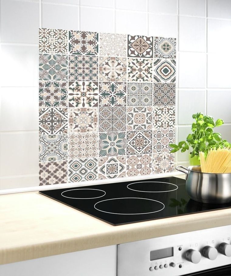 Szklana płyta ochronna, na kuchenkę Floor Tile, 60-70 cm