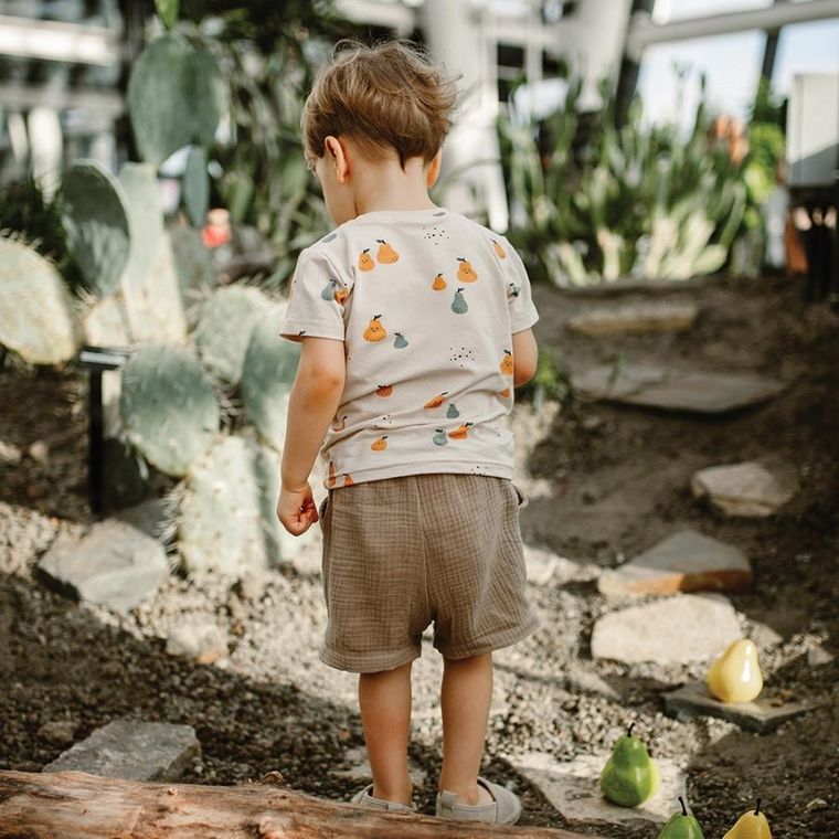 Szorty chłopięce, beżowe, Eevi