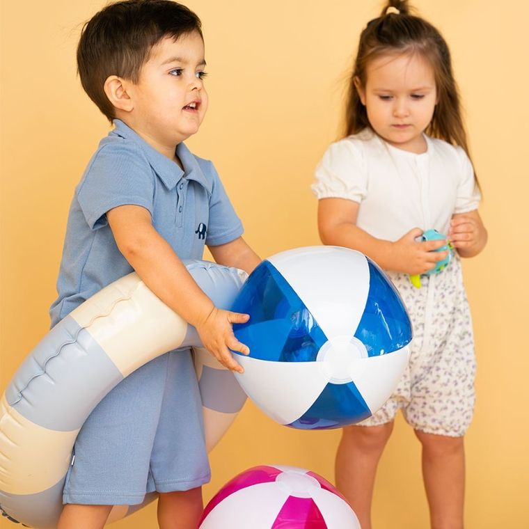 Szorty chłopięce, niebieskie, Eevi