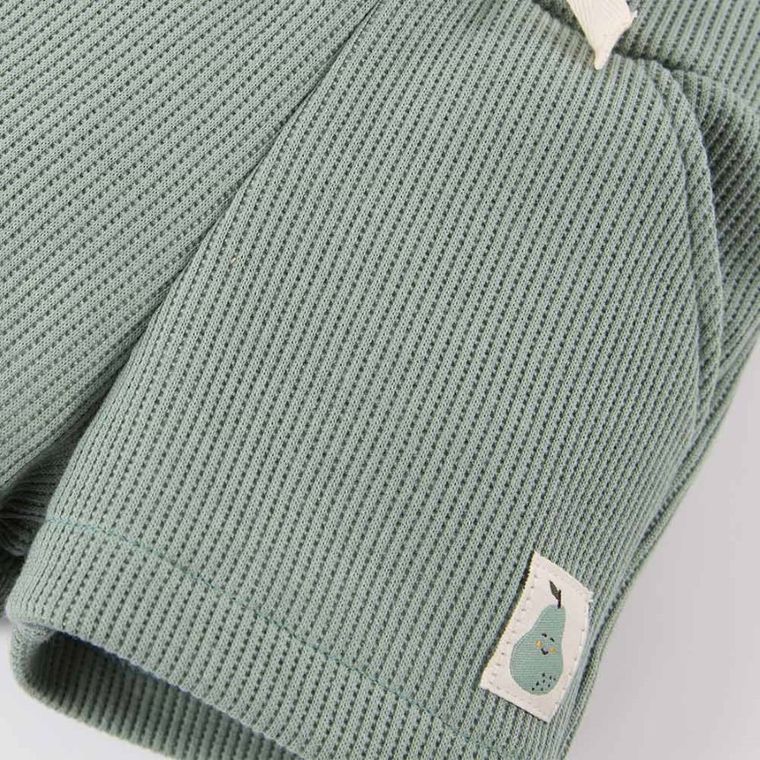 Szorty chłopięce, zielone, Eevi