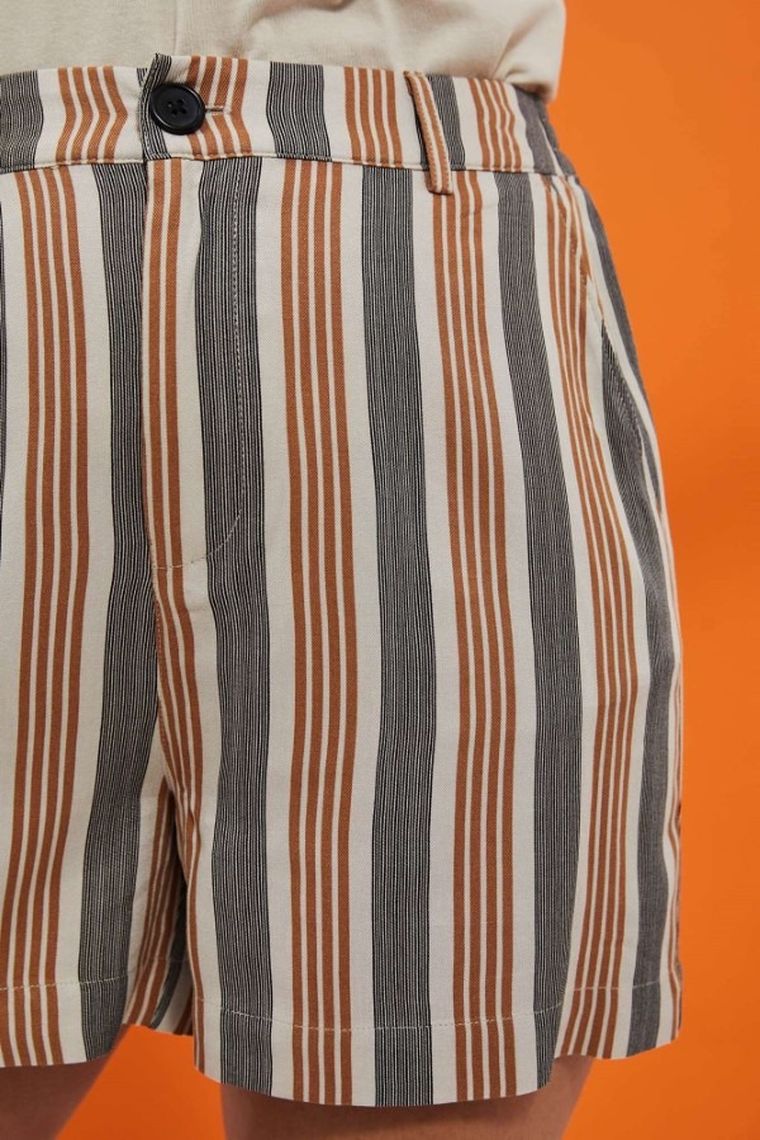 Szorty damskie, beżowe, Moodo