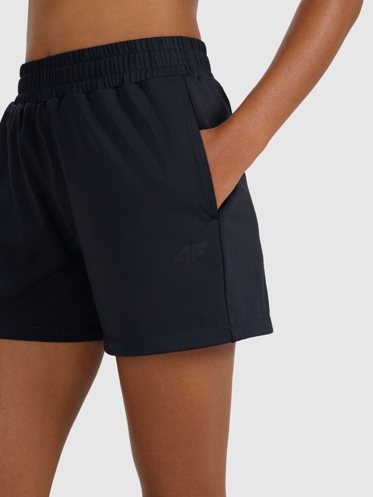Szorty damskie, czarne, 4F