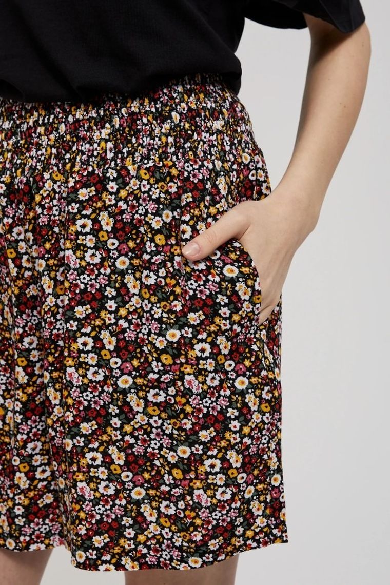 Szorty damskie, czarne, Moodo