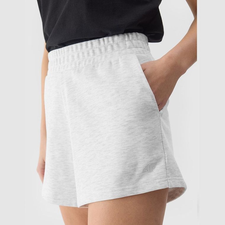 Szorty damskie, szare, 4F