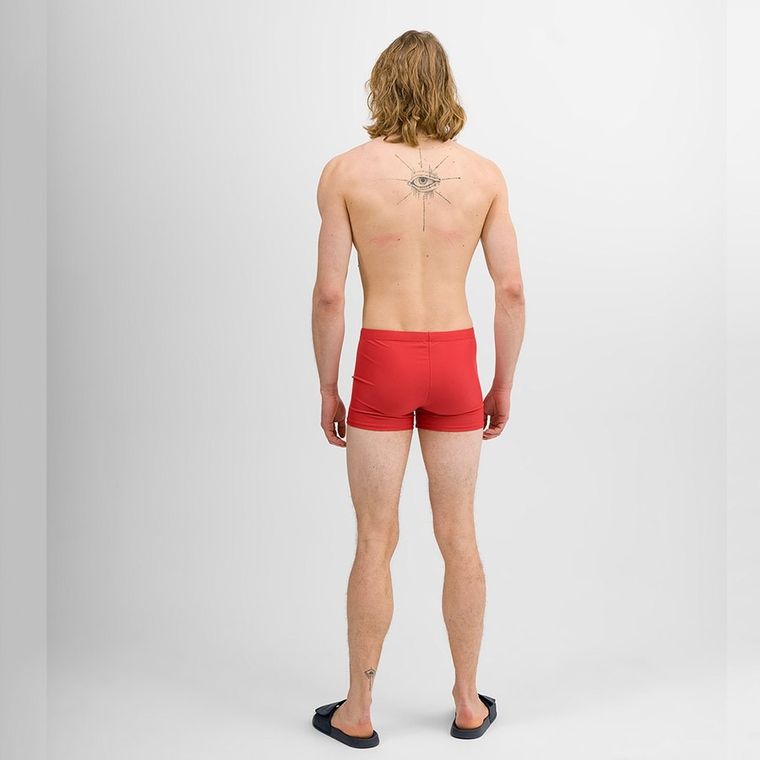Szorty kąpielowe męskie, czerwone, 4F
