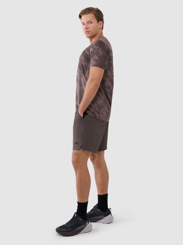 Szorty męskie, brązowe, 4F