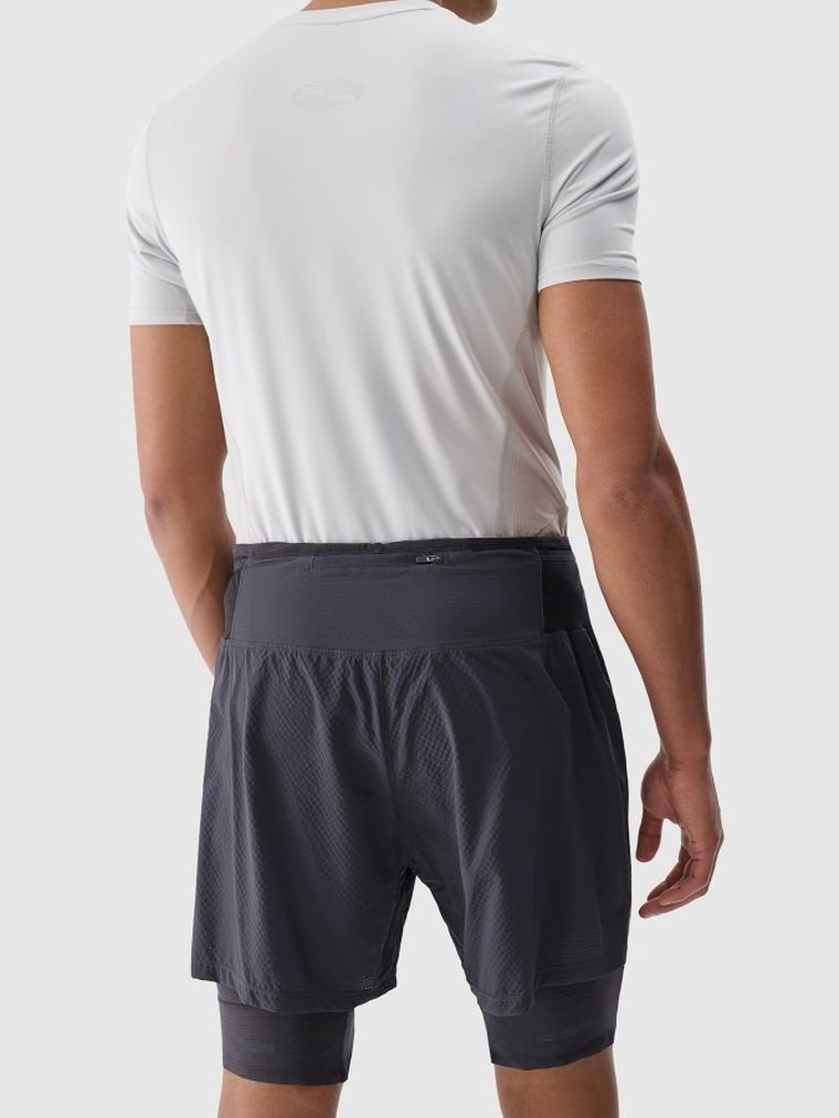 Szorty męskie, szare, 4F