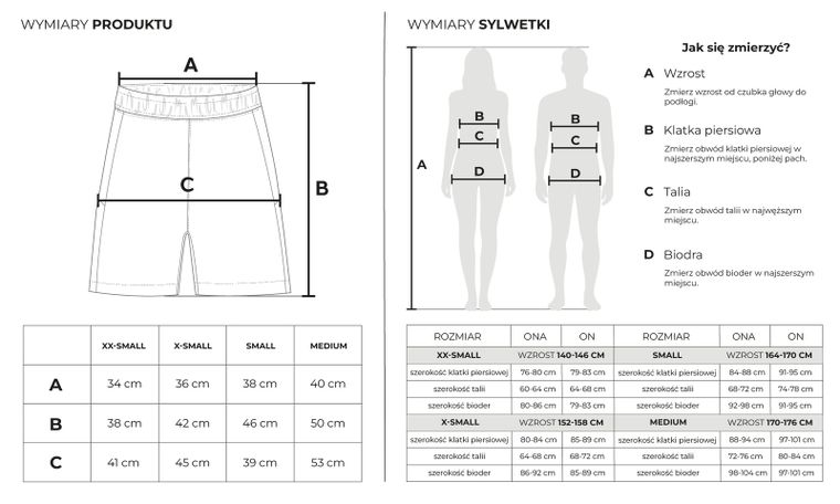 Szorty treningowe z efektem Cool Dry NOWEAR
