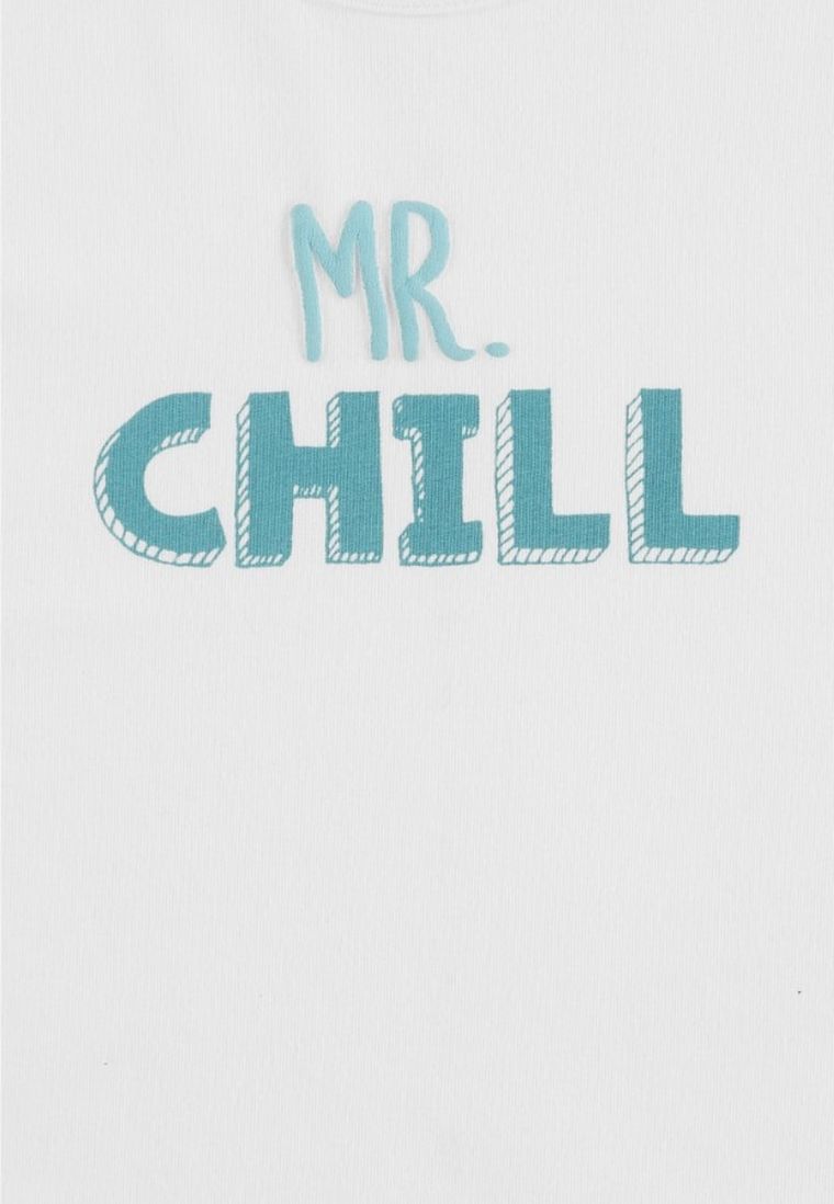 T-shirt chłopięcy, biały, Lief