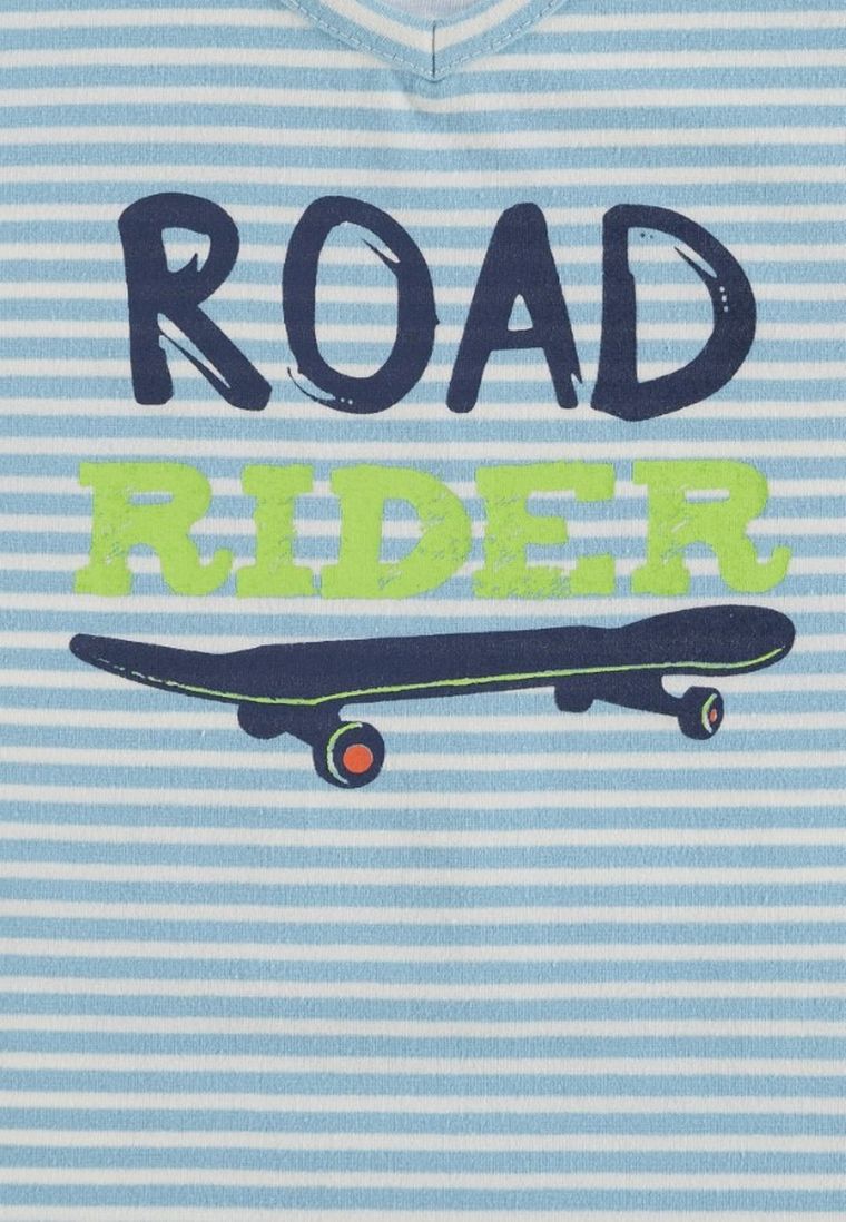 T-shirt chłopięcy, niebieski, Lief