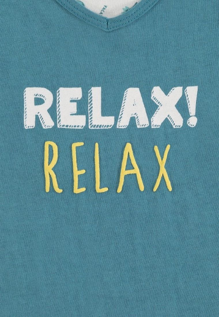 T-shirt chłopięcy, niebieski, Lief