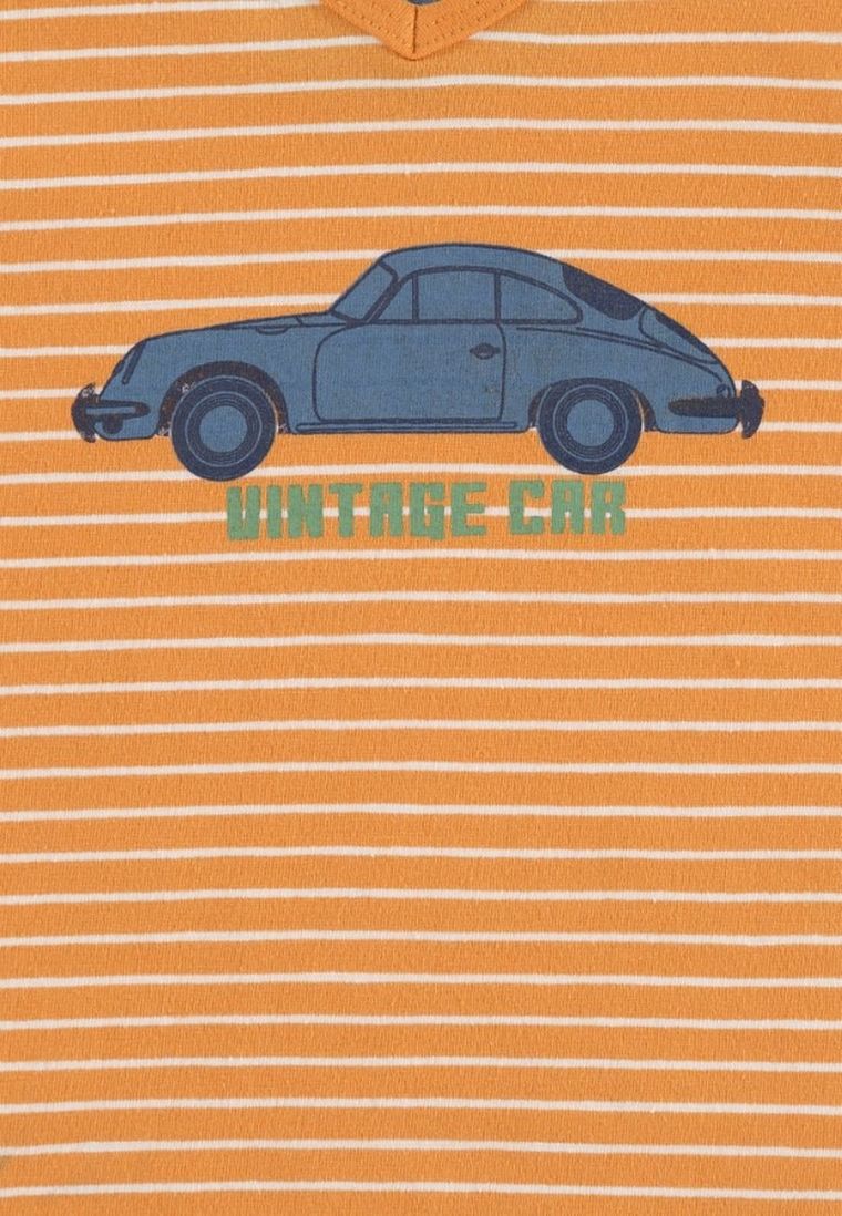 T-shirt chłopięcy, pomarańczowy, Lief