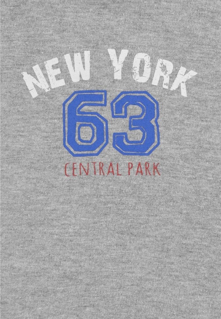 T-shirt chłopięcy, szary, Lief