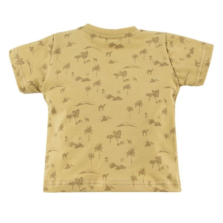 T-shirt chłopięcy, żółty, Eevi