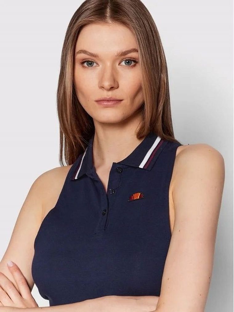 T-shirt damski, granatowy, Ellesse