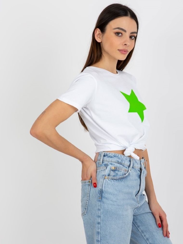 T-shirt damski, mix, Basic Feel Good