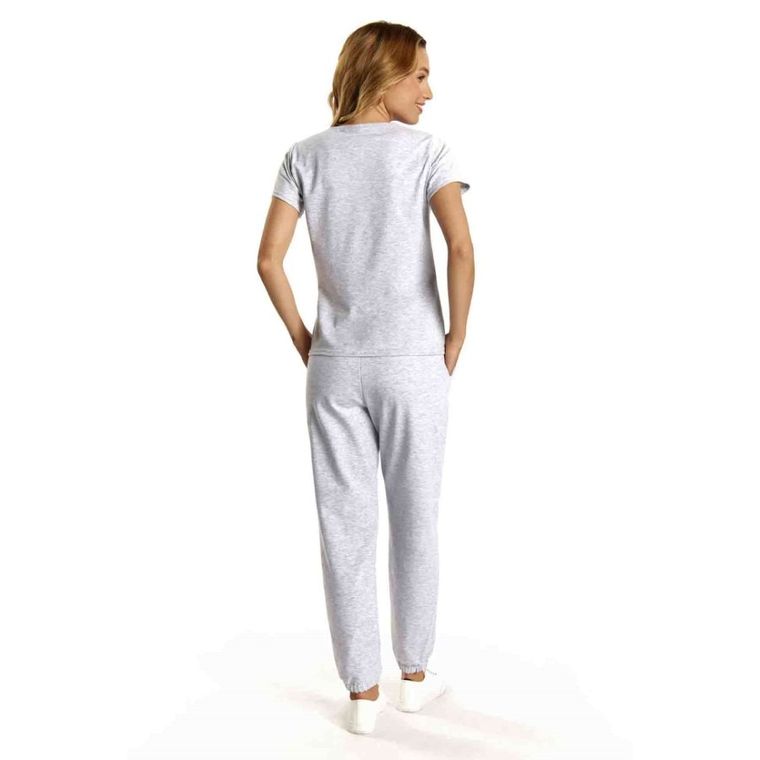 T-shirt damski, szary, Golden Queen