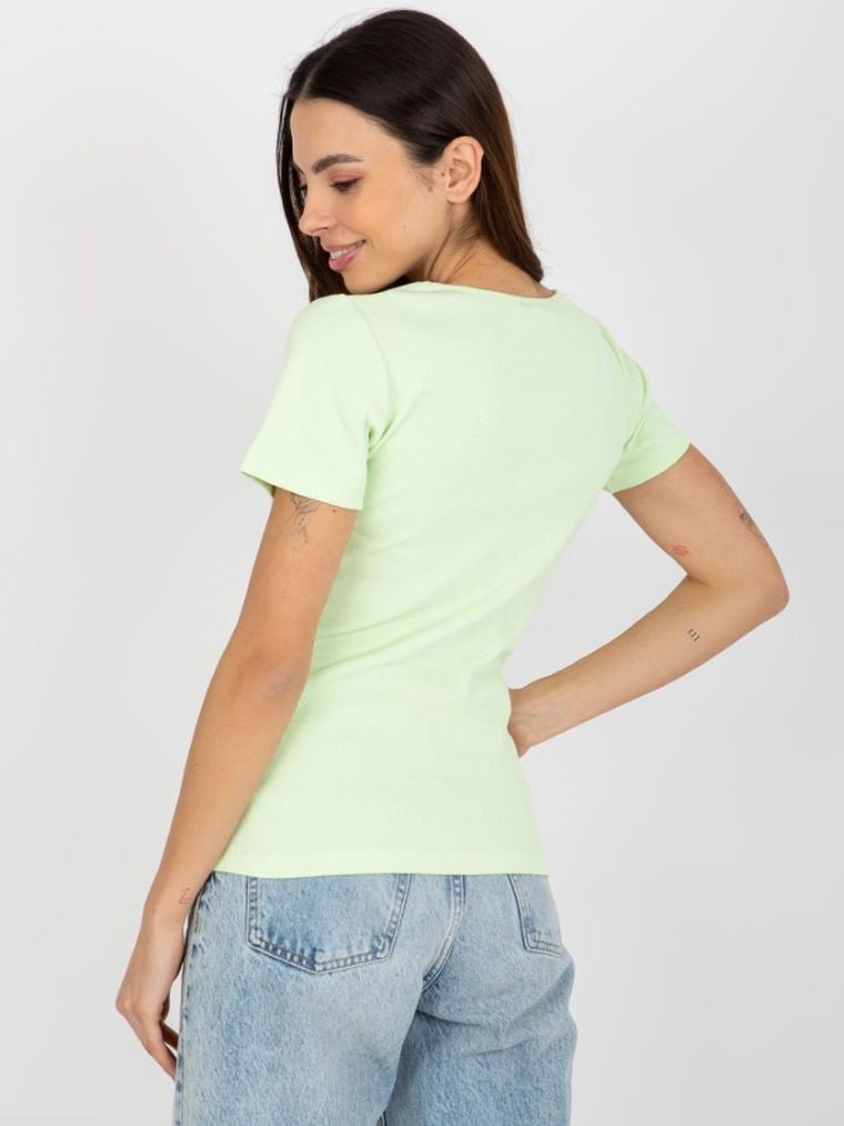 T-shirt damski, zielony, Lily Rose