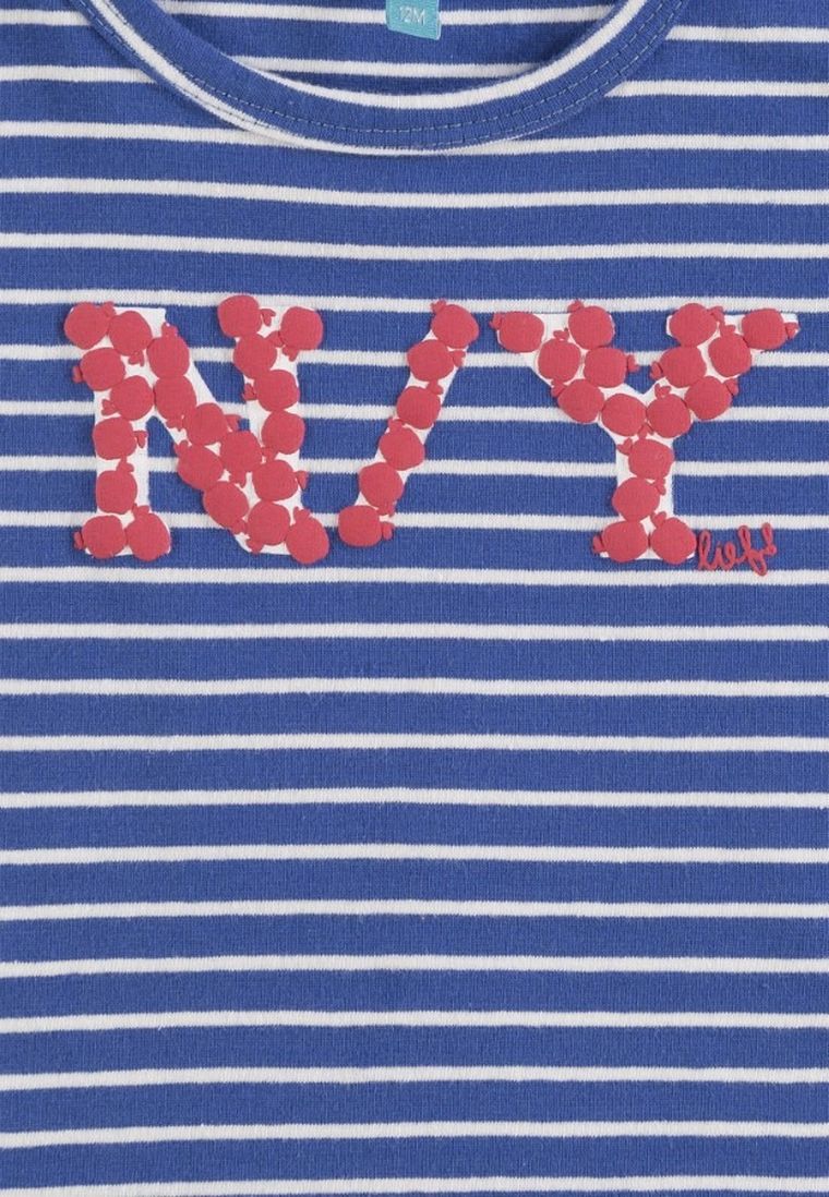 T-shirt dziewczęcy, niebieski, Lief