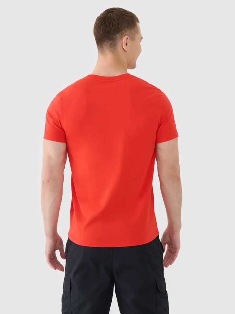 T-shirt męski, czerwony, 4F