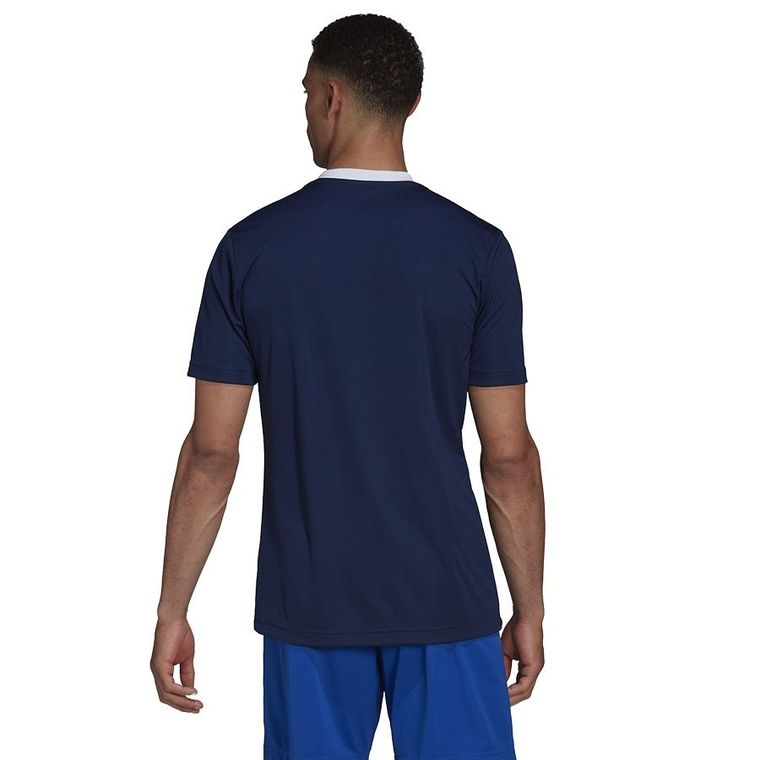 T-shirt męski, granatowy, Adidas Entrada 22 JSY