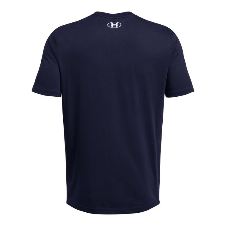 T-shirt męski, granatowy, Under Armour