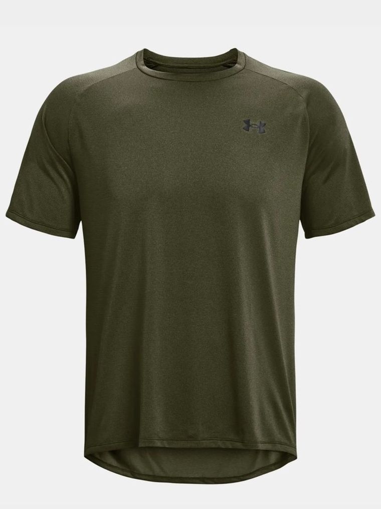 T-shirt męski, khaki, Under Armour