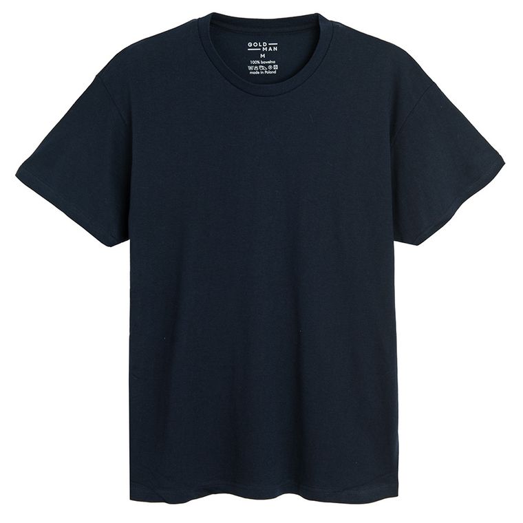 T-shirt męski, mix, zestaw, 3 szt., Goldman