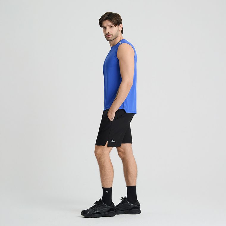 T-shirt treningowy bez rękawów z technologią Cool Dry NOWEAR