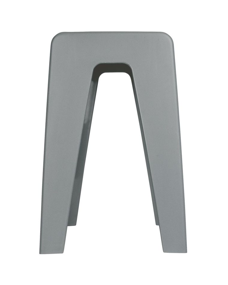 Taboret łazienkowy, Kumba, szary