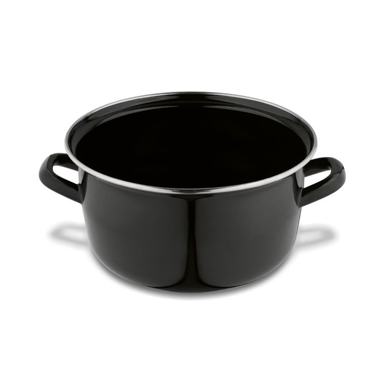 Tadar, emaliowany garnek do frytek z sitkiem, 22 cm