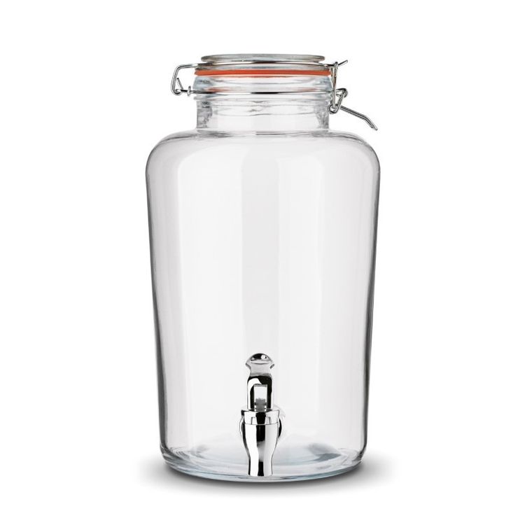 Tadar, Etan, słoik z kranikiem i klipsem, 4 l