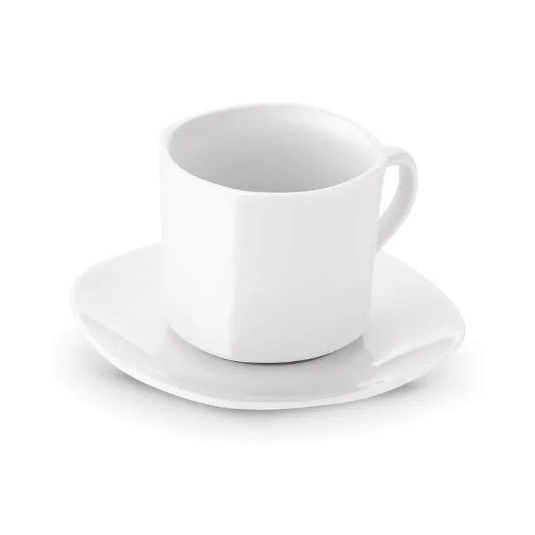 Tadar, komplet filiżanek, białe, 250 ml, 12 elementów