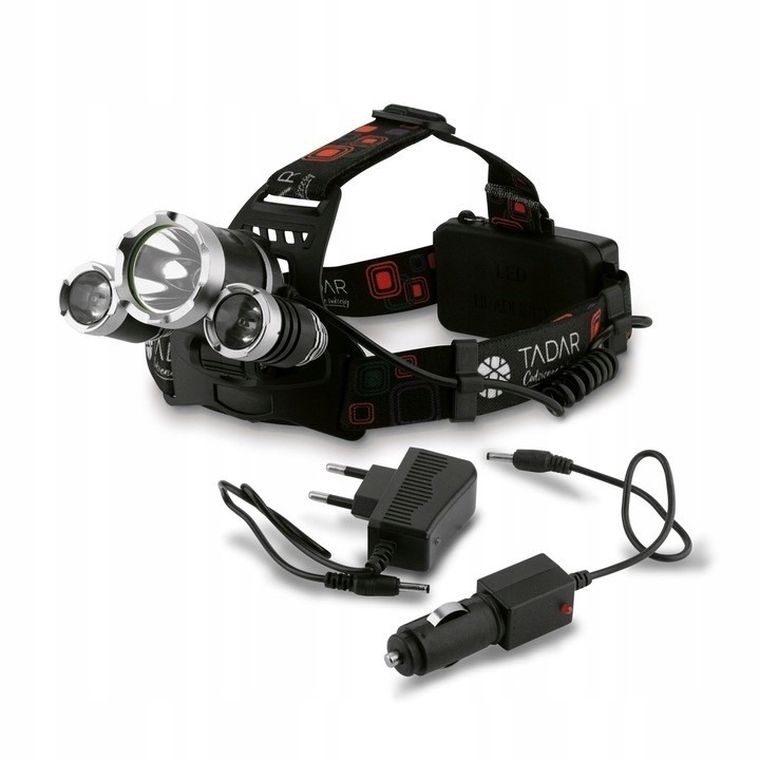 Tadar, latarka czołowa, 3 led