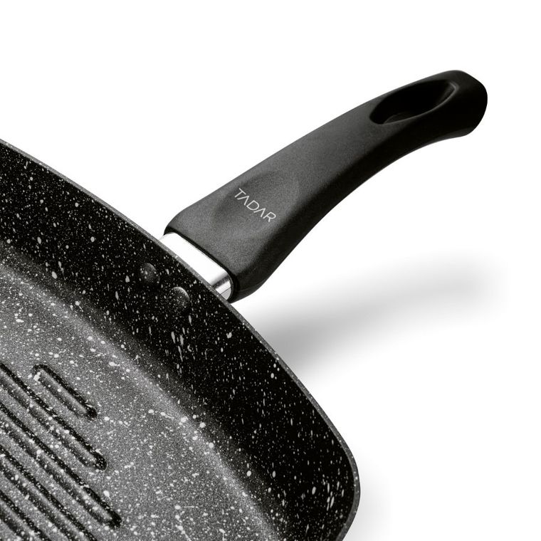 Tadar, Marmara, patelnia grillowa, czarna, 26 cm