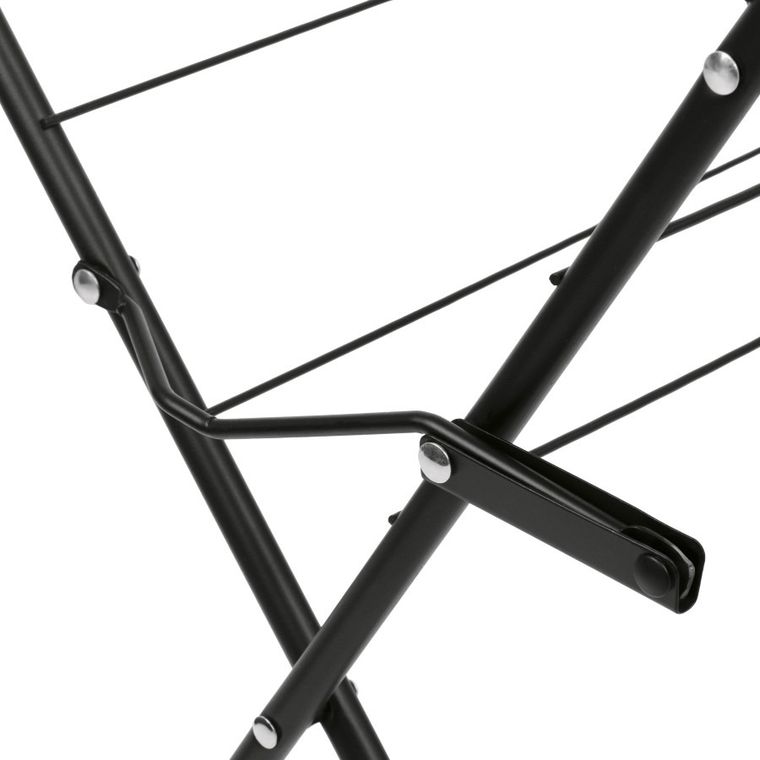 Tadar, Marry Black III, suszarka balkonowa, 3-poziomowa, 63-43-136 cm