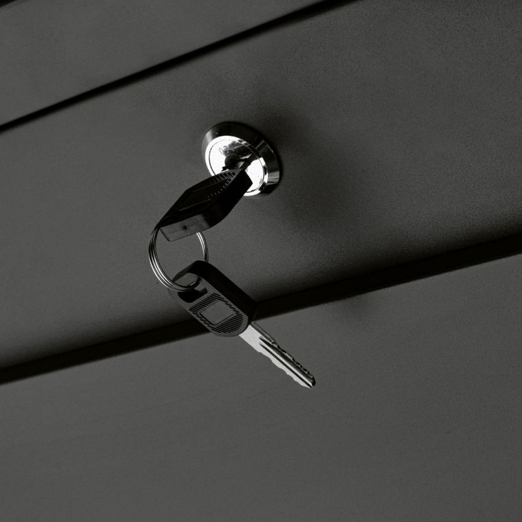 Tadar, skrzynka na listy, remo antracyt, 37-37-10 cm